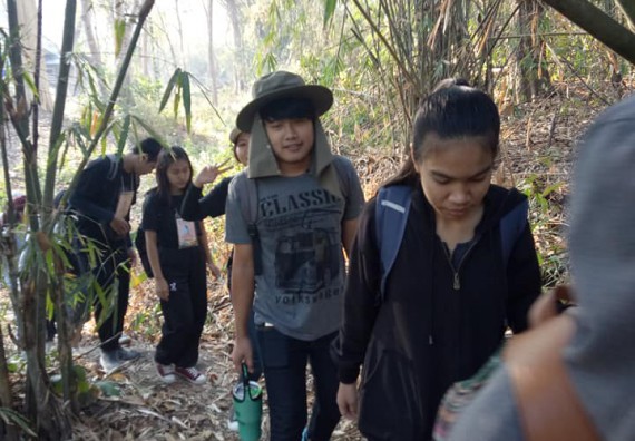 ภาพกิจกรรม โปรแกรมวิชาชีววิทยา จัดโครงการสานสัมพันธ์น้องพี่ชีววิทยา