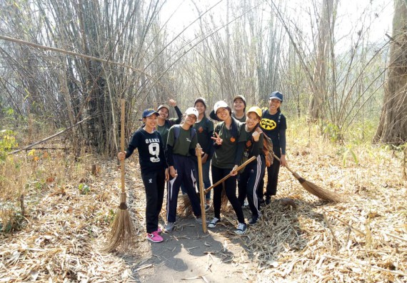 ภาพกิจกรรม โปรแกรมวิชาชีววิทยา จัดโครงการสานสัมพันธ์น้องพี่ชีววิทยา