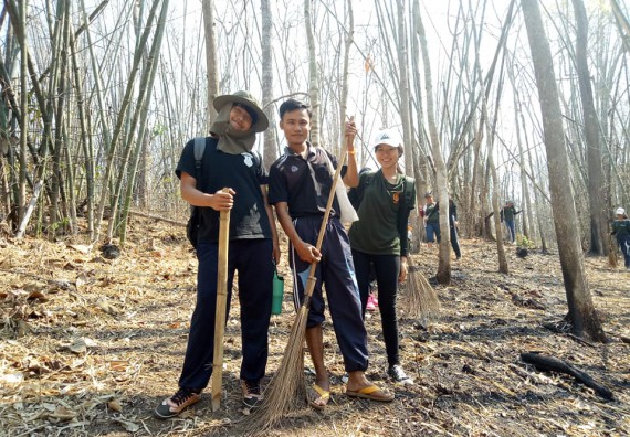ภาพกิจกรรม โปรแกรมวิชาชีววิทยา จัดโครงการสานสัมพันธ์น้องพี่ชีววิทยา