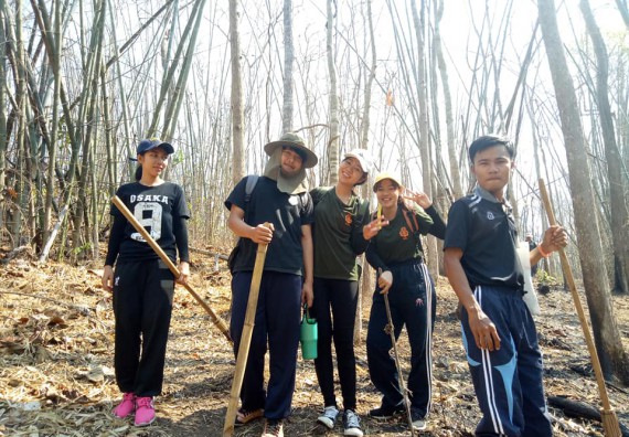 ภาพกิจกรรม โปรแกรมวิชาชีววิทยา จัดโครงการสานสัมพันธ์น้องพี่ชีววิทยา