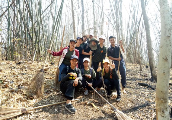 ภาพกิจกรรม โปรแกรมวิชาชีววิทยา จัดโครงการสานสัมพันธ์น้องพี่ชีววิทยา