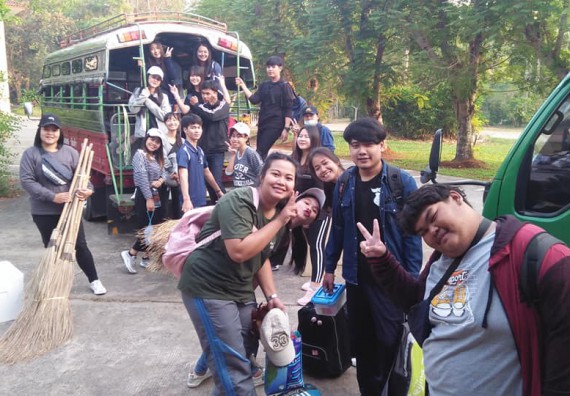 ภาพกิจกรรม โปรแกรมวิชาชีววิทยา จัดโครงการสานสัมพันธ์น้องพี่ชีววิทยา