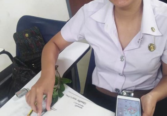 ภาพกิจกรรม โปรแกรมวิชาชีววิทยา	จัดกิจกรรมการอบรมวาดภาพทางวิทยาศาสตร์