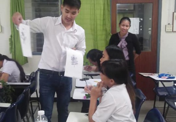 ภาพกิจกรรม โปรแกรมวิชาชีววิทยา	จัดกิจกรรมการอบรมวาดภาพทางวิทยาศาสตร์