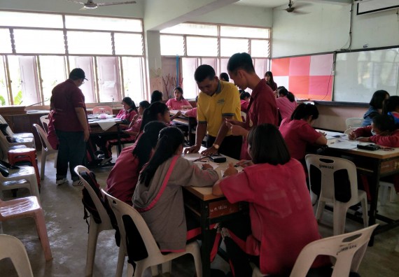 ภาพกิจกรรม โปรแกรมวิชาฟิสิกส์ จัดกิจกรรมนักฟิสิกส์รุ่นเยาว์ ปีที่ 6