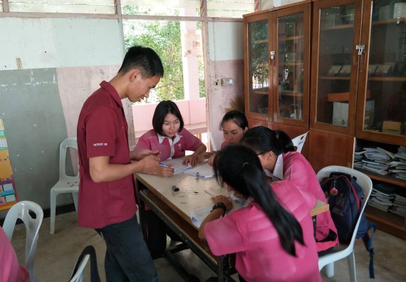 ภาพกิจกรรม โปรแกรมวิชาฟิสิกส์ จัดกิจกรรมนักฟิสิกส์รุ่นเยาว์ ปีที่ 6