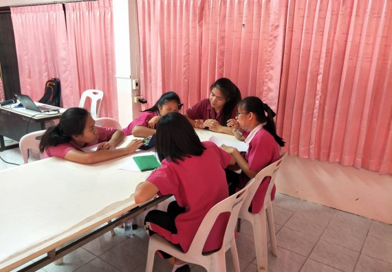 ภาพกิจกรรม โปรแกรมวิชาฟิสิกส์ จัดกิจกรรมนักฟิสิกส์รุ่นเยาว์ ปีที่ 6