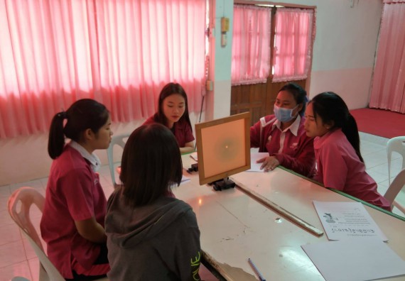 ภาพกิจกรรม โปรแกรมวิชาฟิสิกส์ จัดกิจกรรมนักฟิสิกส์รุ่นเยาว์ ปีที่ 6