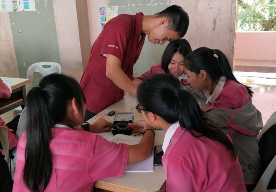 ภาพกิจกรรม โปรแกรมวิชาฟิสิกส์ จัดกิจกรรมนักฟิสิกส์รุ่นเยาว์ ปีที่ 6