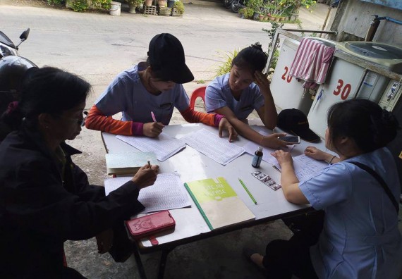 ภาพกิจกรรม โปรแกรมวิชาสาธารณสุขศาสตร์ จัดการศึกษาเชิงบูรณาการกับการทำงาน (Work integrated Learning : WIL) ในรายวิชาการพัฒนาอนามัยชุมชน