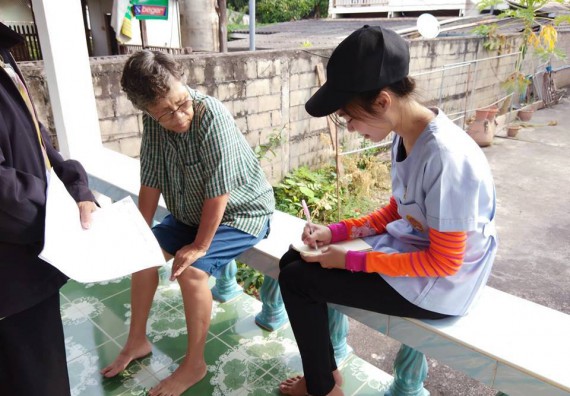 ภาพกิจกรรม โปรแกรมวิชาสาธารณสุขศาสตร์ จัดการศึกษาเชิงบูรณาการกับการทำงาน (Work integrated Learning : WIL) ในรายวิชาการพัฒนาอนามัยชุมชน