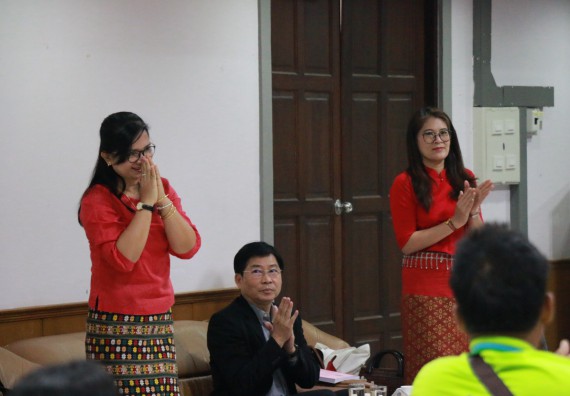 ภาพกิจกรรม คณะวิทยาศาสตร์และเทคโนโลยี เข้าร่วมประชุมสัมมนาแนวทางการยกระดับมาตรฐานผลิตภัณฑ์ชุมชนและการเพิ่มช่องทางการตลาด