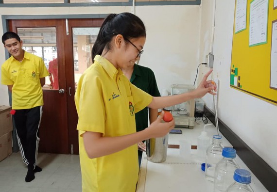 ภาพกิจกรรม โปรแกรมวิชาชีววิทยา	จัดการอบรมเชิงปฏิบัติการการเพาะเลี้ยงเนื้อเยื่อกล้วยไข่