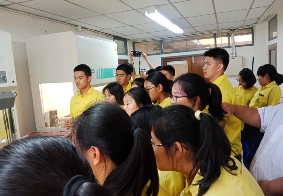 ภาพกิจกรรม โปรแกรมวิชาชีววิทยา	จัดการอบรมเชิงปฏิบัติการการเพาะเลี้ยงเนื้อเยื่อกล้วยไข่