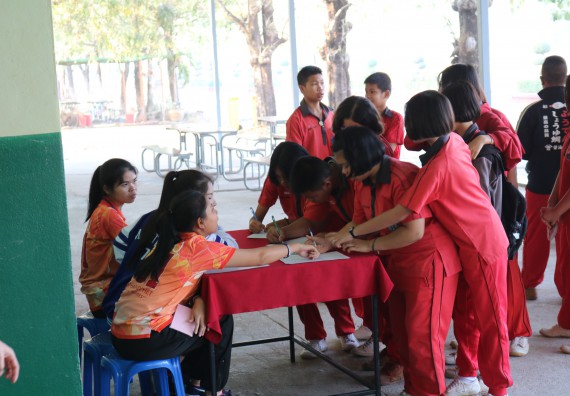 ภาพกิจกรรม โปรแกรมวิชาคณิตศาสตร์ จัดโครงการบูรณาการการจัดการเรียนการสอน ค่ายโครงงานคณิตศาสตร์ฯ