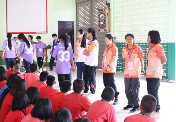 ภาพกิจกรรม โปรแกรมวิชาคณิตศาสตร์ จัดโครงการบูรณาการการจัดการเรียนการสอน ค่ายโครงงานคณิตศาสตร์ฯ