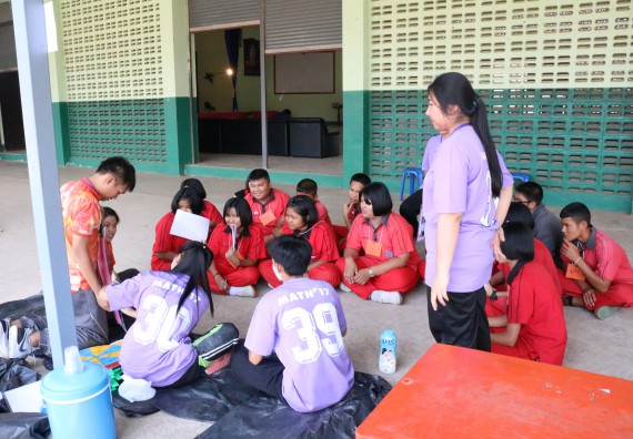 ภาพกิจกรรม โปรแกรมวิชาคณิตศาสตร์ จัดโครงการบูรณาการการจัดการเรียนการสอน ค่ายโครงงานคณิตศาสตร์ฯ