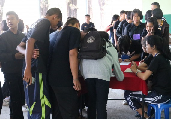 ภาพกิจกรรม โปรแกรมวิชาคณิตศาสตร์ จัดโครงการบูรณาการการจัดการเรียนการสอน ค่ายโครงงานคณิตศาสตร์ฯ