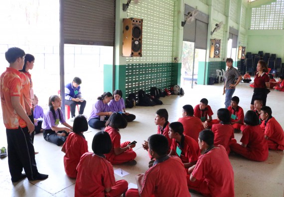 ภาพกิจกรรม โปรแกรมวิชาคณิตศาสตร์ จัดโครงการบูรณาการการจัดการเรียนการสอน ค่ายโครงงานคณิตศาสตร์ฯ