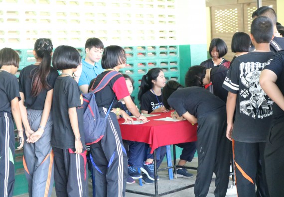 ภาพกิจกรรม โปรแกรมวิชาคณิตศาสตร์ จัดโครงการบูรณาการการจัดการเรียนการสอน ค่ายโครงงานคณิตศาสตร์ฯ