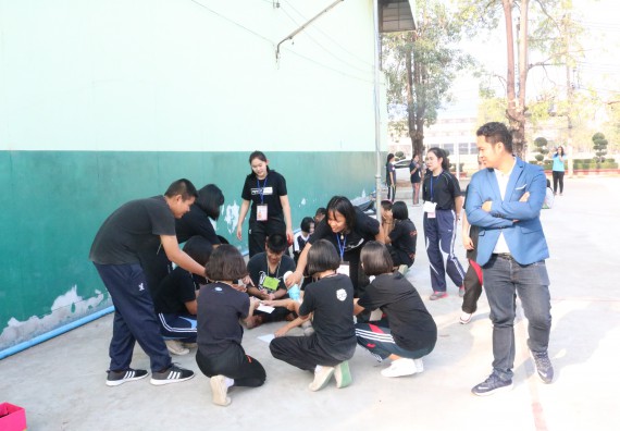 ภาพกิจกรรม โปรแกรมวิชาคณิตศาสตร์ จัดโครงการบูรณาการการจัดการเรียนการสอน ค่ายโครงงานคณิตศาสตร์ฯ