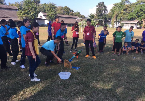 ภาพกิจกรรม โปรแกรมวิชาฟิสิกส์ จัดกิจกรรม ค่ายดาราศาสตร์สัญจร ปีที่ 6