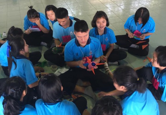 ภาพกิจกรรม โปรแกรมวิชาฟิสิกส์ จัดกิจกรรม ค่ายดาราศาสตร์สัญจร ปีที่ 6