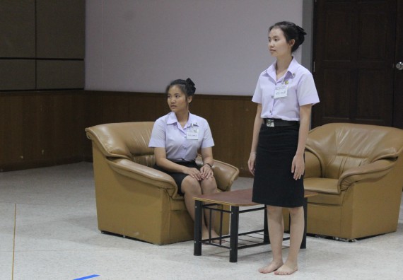 ภาพกิจกรรม โครงการประกวดมารยาทไทย ประปีงบประมาณ 2562