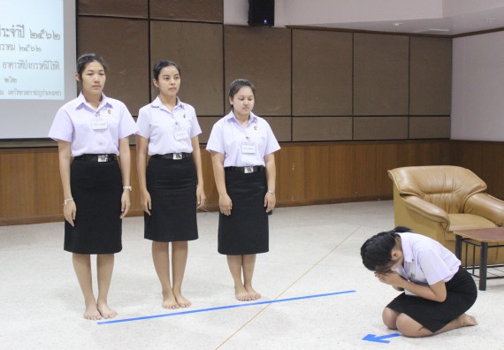 ภาพกิจกรรม โครงการประกวดมารยาทไทย ประปีงบประมาณ 2562