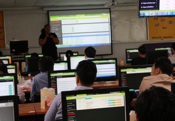ภาพกิจกรรม คณะวิทยาศาสตร์และเทคโนโลยี เข้าร่วมประชุมผู้ใช้ระบบสารสนเทศ