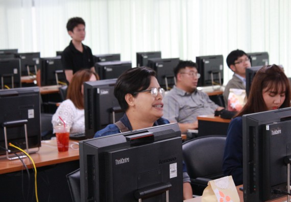 ภาพกิจกรรม คณะวิทยาศาสตร์และเทคโนโลยี เข้าร่วมประชุมผู้ใช้ระบบสารสนเทศ