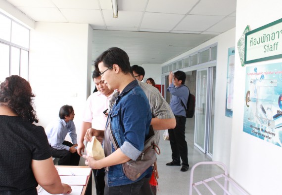 ภาพกิจกรรม คณะวิทยาศาสตร์และเทคโนโลยี เข้าร่วมประชุมผู้ใช้ระบบสารสนเทศ