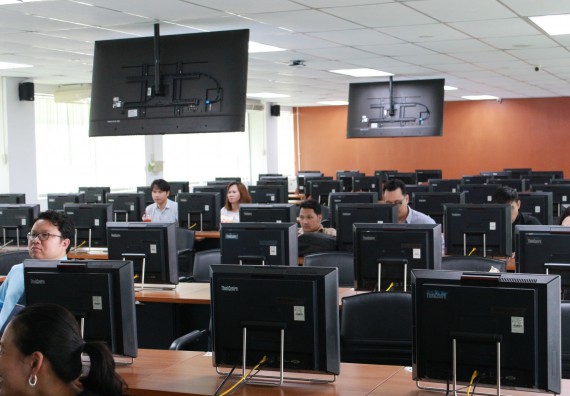 ภาพกิจกรรม คณะวิทยาศาสตร์และเทคโนโลยี เข้าร่วมประชุมผู้ใช้ระบบสารสนเทศ