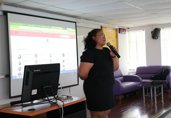 ภาพกิจกรรม คณะวิทยาศาสตร์และเทคโนโลยี เข้าร่วมประชุมผู้ใช้ระบบสารสนเทศ