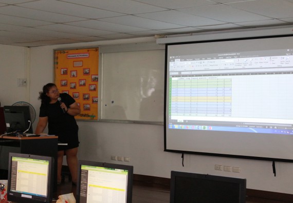 ภาพกิจกรรม คณะวิทยาศาสตร์และเทคโนโลยี เข้าร่วมประชุมผู้ใช้ระบบสารสนเทศ