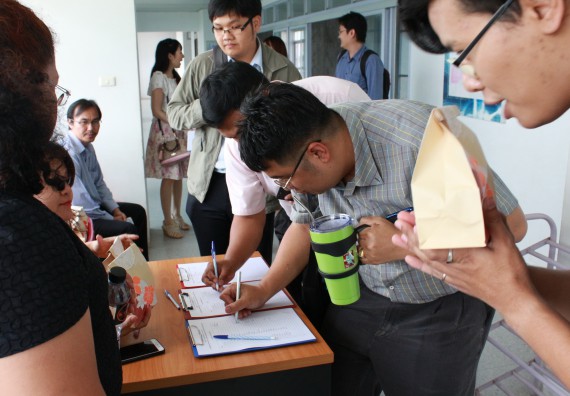 ภาพกิจกรรม คณะวิทยาศาสตร์และเทคโนโลยี เข้าร่วมประชุมผู้ใช้ระบบสารสนเทศ