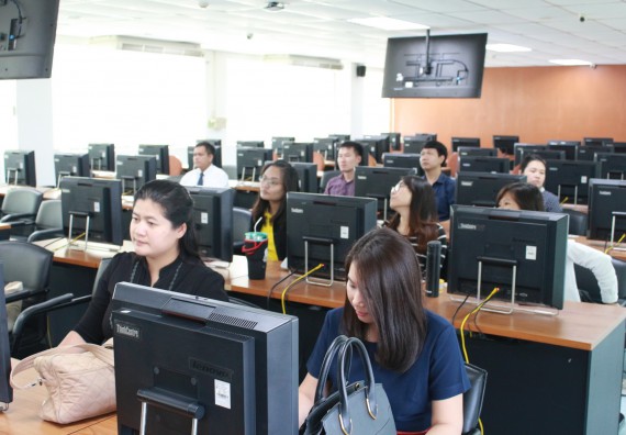 ภาพกิจกรรม คณะวิทยาศาสตร์และเทคโนโลยี เข้าร่วมประชุมผู้ใช้ระบบสารสนเทศ