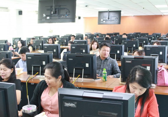ภาพกิจกรรม คณะวิทยาศาสตร์และเทคโนโลยี เข้าร่วมประชุมผู้ใช้ระบบสารสนเทศ