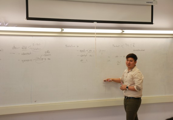 ภาพกิจกรรม โปรแกรมวิชาชีววิทยาอบรมเชิงปฏิบัติการมาตรฐานและคุณภาพผลิตภัณฑ์อาหารและโรงงานอาหาร