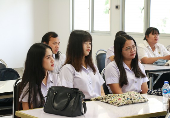 ภาพกิจกรรม โปรแกรมวิชาชีววิทยาอบรมเชิงปฏิบัติการมาตรฐานและคุณภาพผลิตภัณฑ์อาหารและโรงงานอาหาร