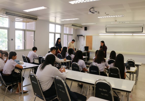 ภาพกิจกรรม โปรแกรมวิชาชีววิทยาอบรมเชิงปฏิบัติการมาตรฐานและคุณภาพผลิตภัณฑ์อาหารและโรงงานอาหาร