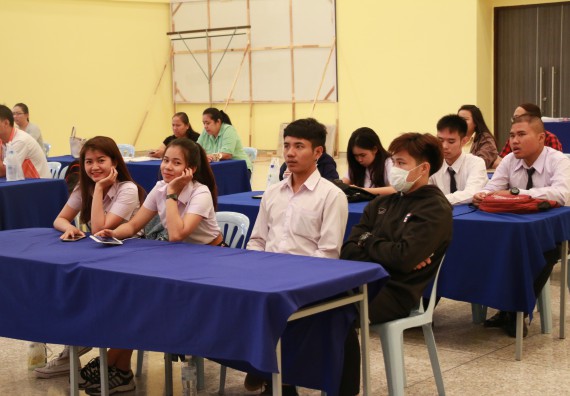 ภาพกิจกรรม คณะวิทยาศาสตร์และเทคโนโลยี จัดอบรมเชิงปฏิบัติการ เรื่อง การทำงานวิจัย และขอตำแหน่งทางวิชาการด้วยผลงานรับใช้สังคม