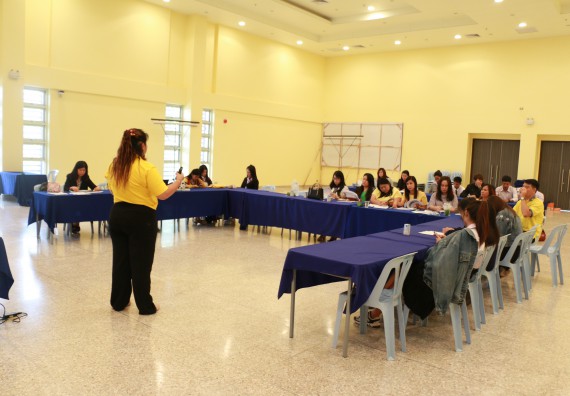 ภาพกิจกรรม คณะวิทยาศาสตร์และเทคโนโลยี จัดอบรมเชิงปฏิบัติการ เรื่อง การทำงานวิจัย และขอตำแหน่งทางวิชาการด้วยผลงานรับใช้สังคม