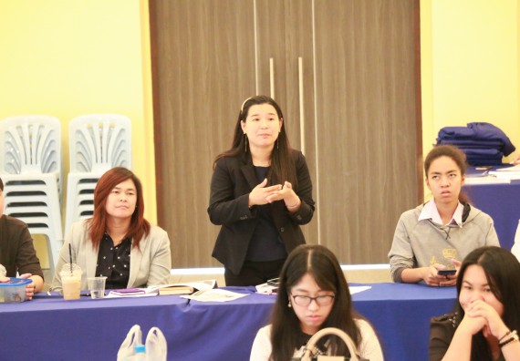 ภาพกิจกรรม คณะวิทยาศาสตร์และเทคโนโลยี จัดอบรมเชิงปฏิบัติการ เรื่อง การทำงานวิจัย และขอตำแหน่งทางวิชาการด้วยผลงานรับใช้สังคม