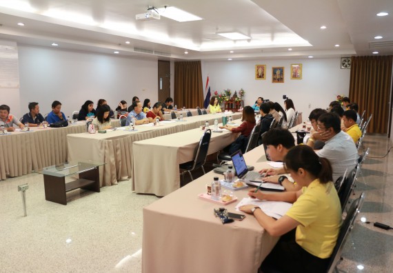 ภาพกิจกรรม คณะวิทยาศาสตร์และเทคโนโลยี จัดประชุมอาจารย์ประจำคณะวิทยาศาสตร์และเทคโนโลยี ครั้งที่ 3/2561