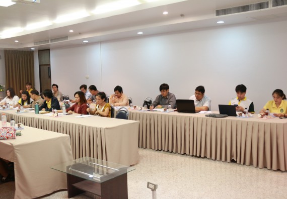 ภาพกิจกรรม คณะวิทยาศาสตร์และเทคโนโลยี จัดประชุมอาจารย์ประจำคณะวิทยาศาสตร์และเทคโนโลยี ครั้งที่ 3/2561