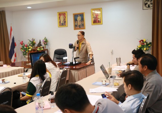 ภาพกิจกรรม คณะวิทยาศาสตร์และเทคโนโลยี จัดประชุมอาจารย์ประจำคณะวิทยาศาสตร์และเทคโนโลยี ครั้งที่ 3/2561