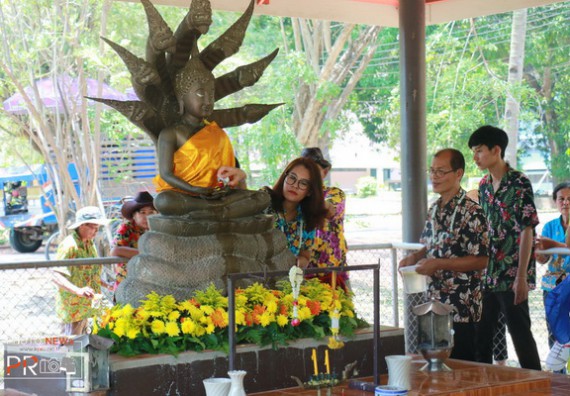 ภาพกิจกรรม คณะวิทยาศาสตร์และเทคโนโลยี เข้าร่วมสงกรานต์ราชภัฏ(SONGKRAN KPRU FESTIVAL) ประจำปี พ.ศ.2562