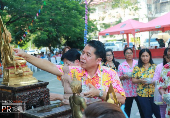 ภาพกิจกรรม คณะวิทยาศาสตร์และเทคโนโลยี เข้าร่วมสงกรานต์ราชภัฏ(SONGKRAN KPRU FESTIVAL) ประจำปี พ.ศ.2562