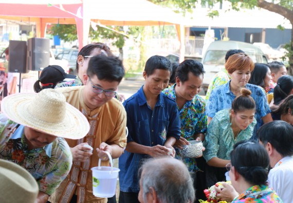 ภาพกิจกรรม คณะวิทยาศาสตร์และเทคโนโลยี เข้าร่วมสงกรานต์ราชภัฏ(SONGKRAN KPRU FESTIVAL) ประจำปี พ.ศ.2562